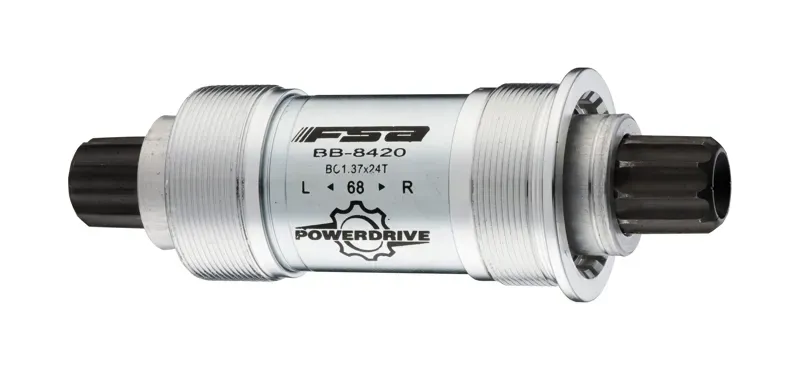 FSA Power Drive Bottom Bracket in Silver