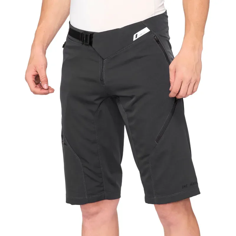 100% Airmatic Shorts in Charcoal