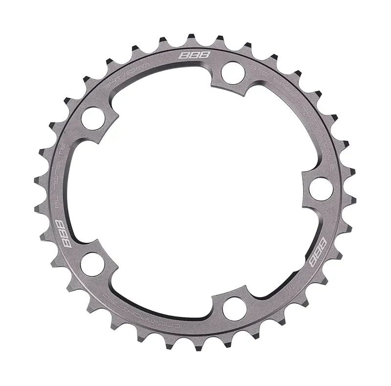 BBB CompactGear 34t 110BCD Chainring in Silver