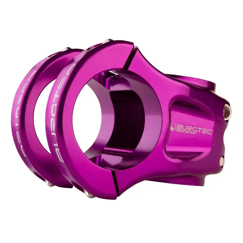 Burgtec Enduro MK3 Stem 35.0 0d X 35mm in Purple Rain