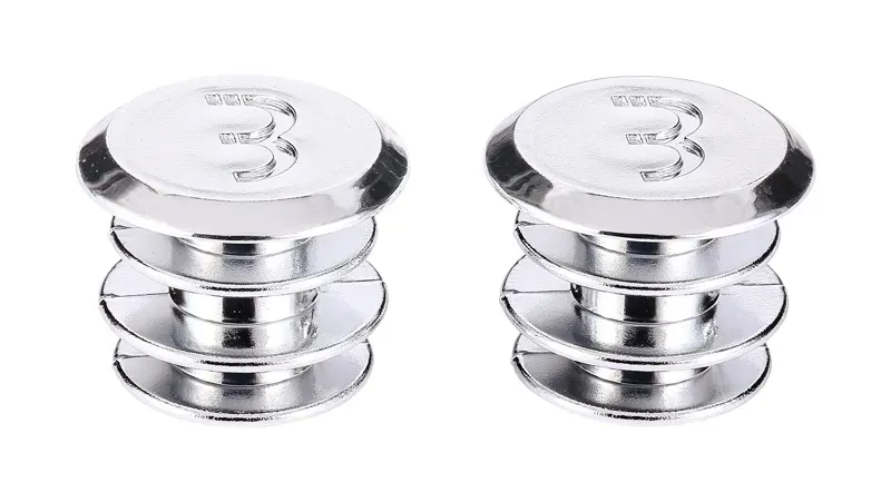 BBB EndCaps Bar End Plugs in Silver