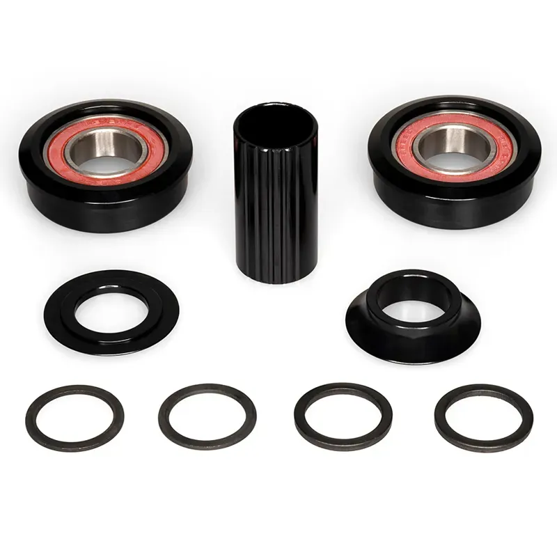 Gusset Waffen BMX Bottom Bracket in Black