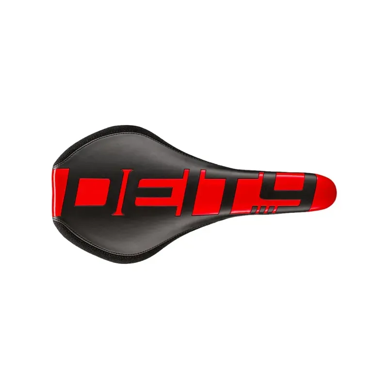 Deity Speedtrap Saddle in Red