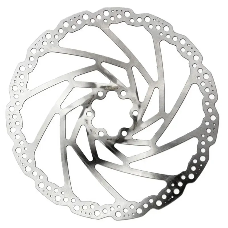 Hope V4 6-bolt 2.3/180mm Fixed/Wave Disc Rotor in Silver