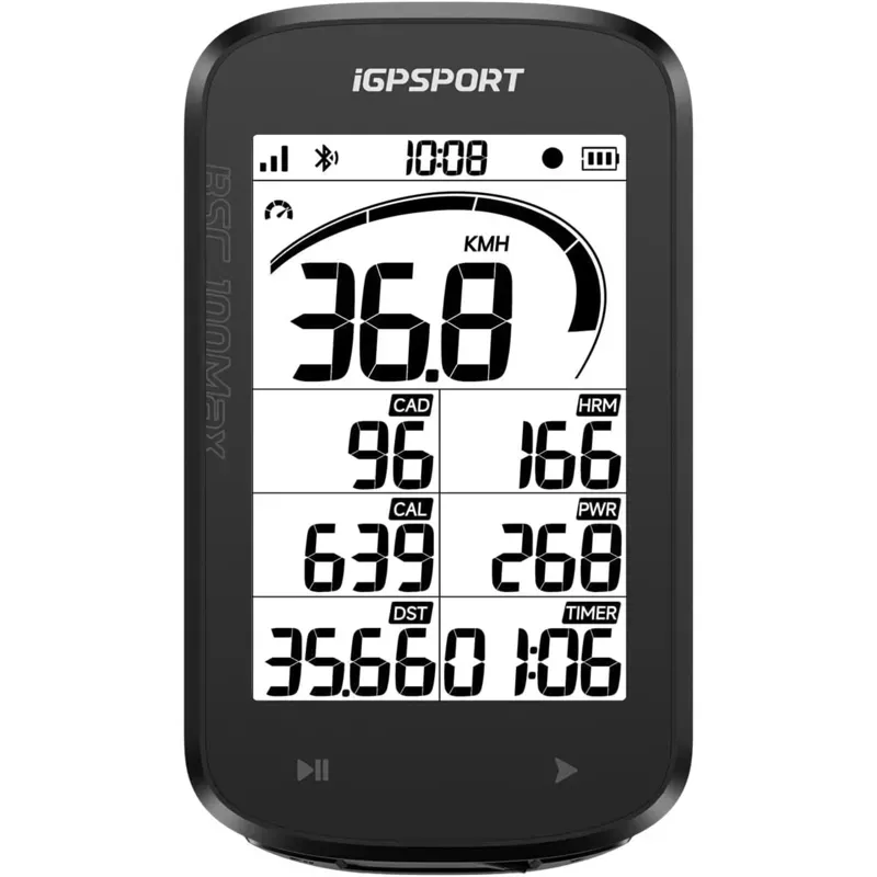 iGPSport BSC100Max GPS Cycling Computer in Black