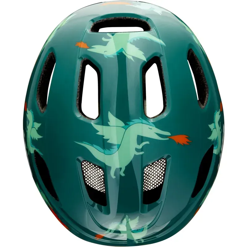 Lazer NutZ 2.0 KinetiCore Youth Helmet in Dragon Green-3