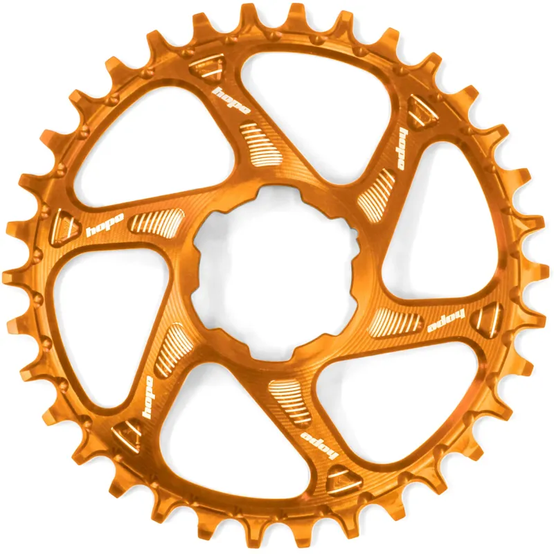 Hope Spiderless Boost Retainer Ring in Orange