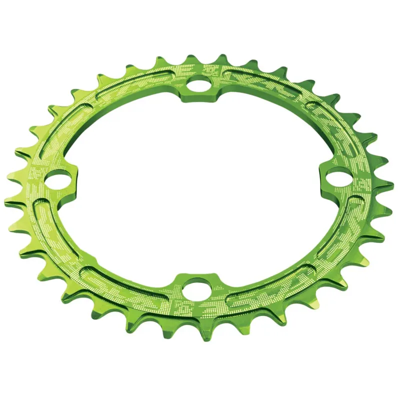 Race Face Narrow Wide Single Chainring in Green