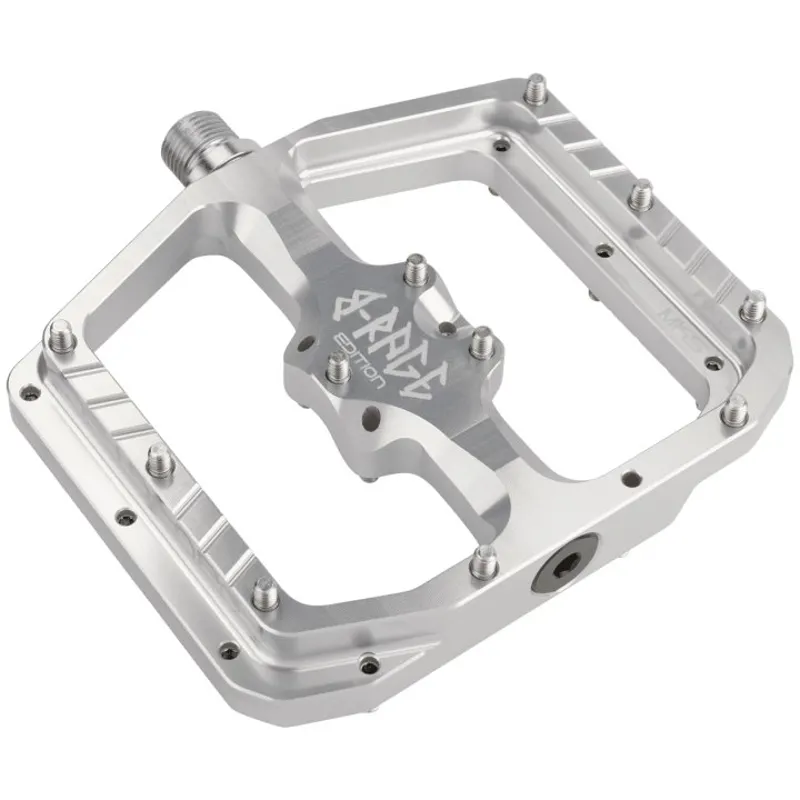 Penthouse Flat MK5 B-Rage Edition Pedals - Rhodium Silver