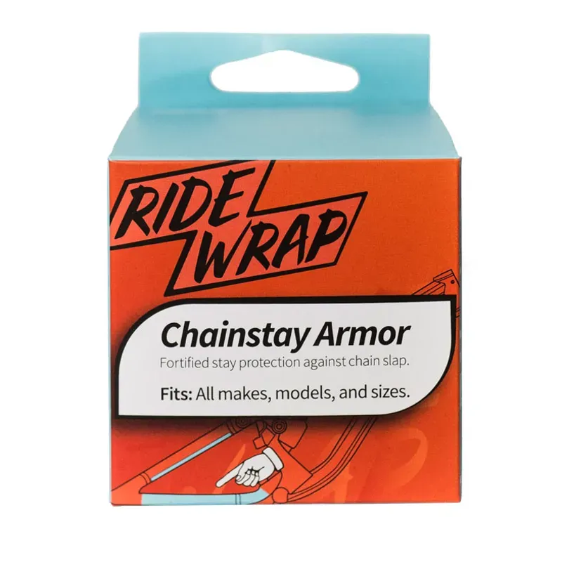 RideWrap Chainstay Armor Frame Protector in Black