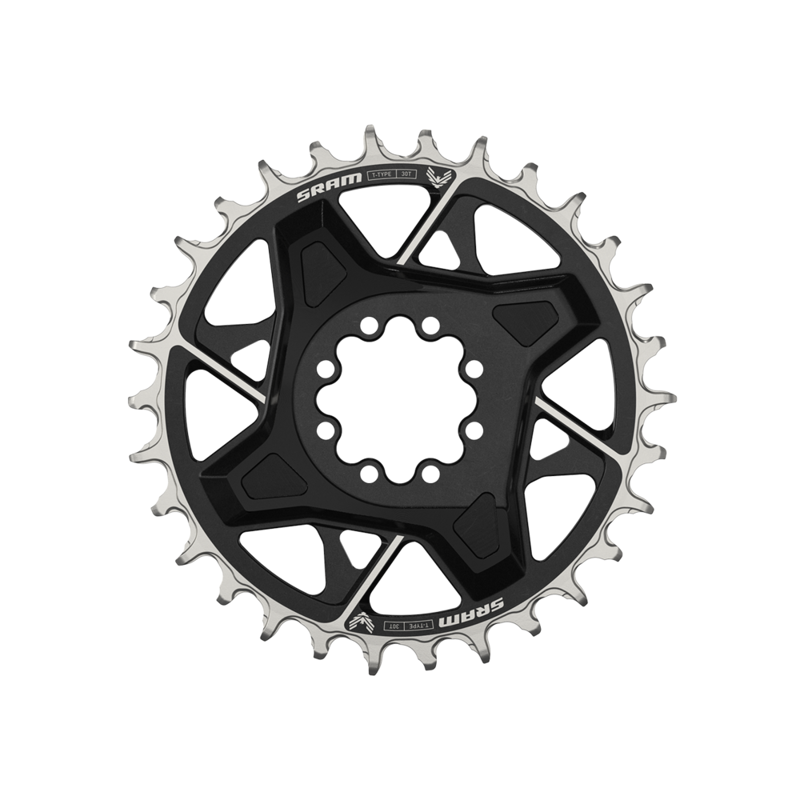 SRAM Chain Ring T-Type Eagle Steel DM 3mm Offset Eagle C-ring in Black-3