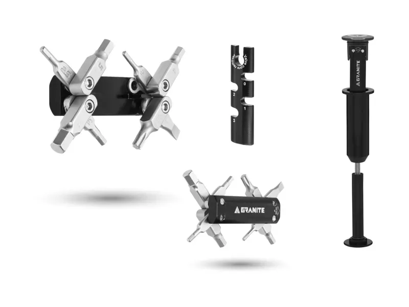 Granite Stash Steerer Tube Multi-Tool In Black