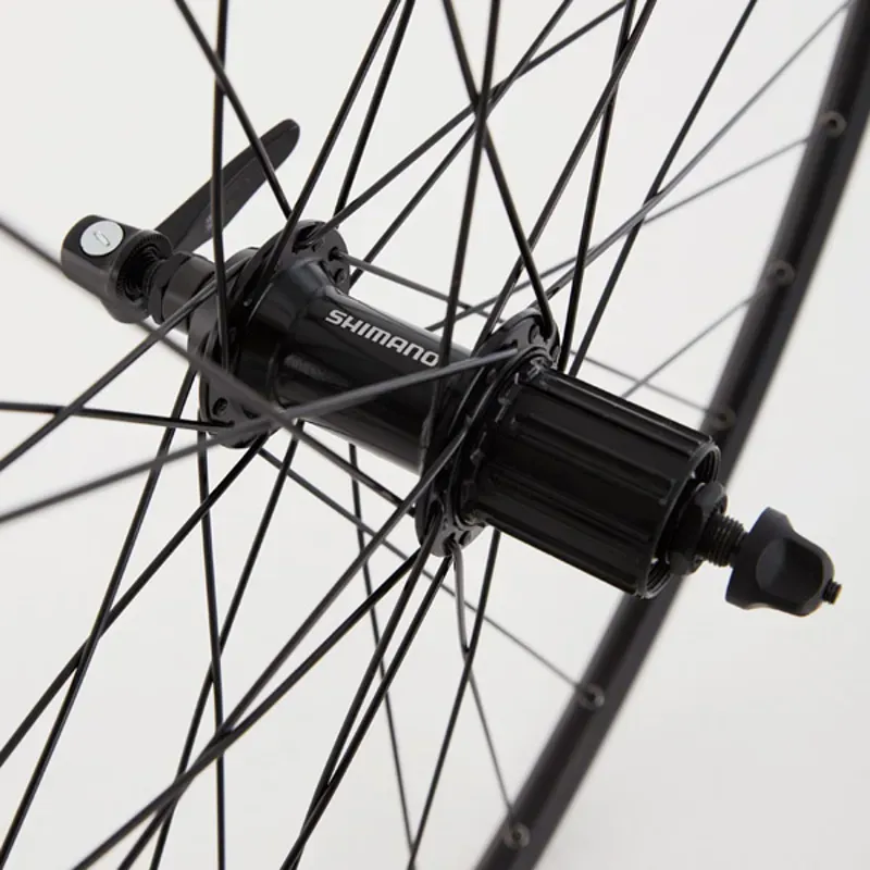 WHEEL M:W R RS400/CXPElt/PG 32H/ BK Black 700c-1